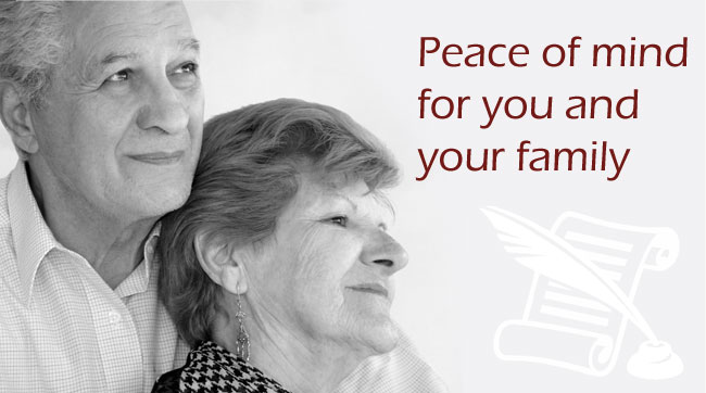Peace of mind for you and your family